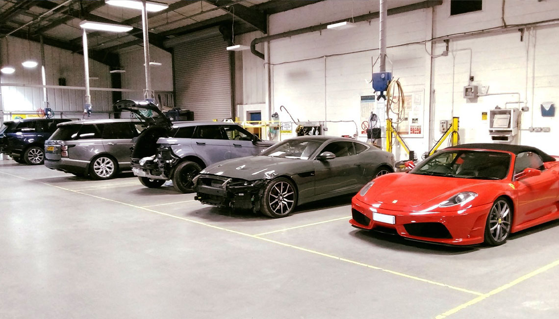 Our Vehicle Accident Repair Facility Telford, Shropshire